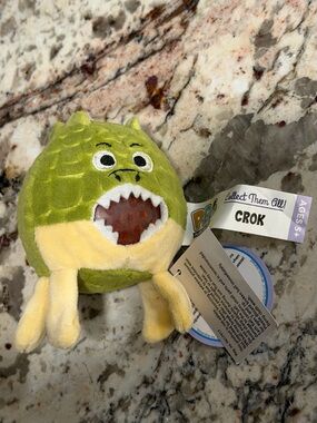 PBJs Plush Stress Ball Jellies Crok Crocodile NWT